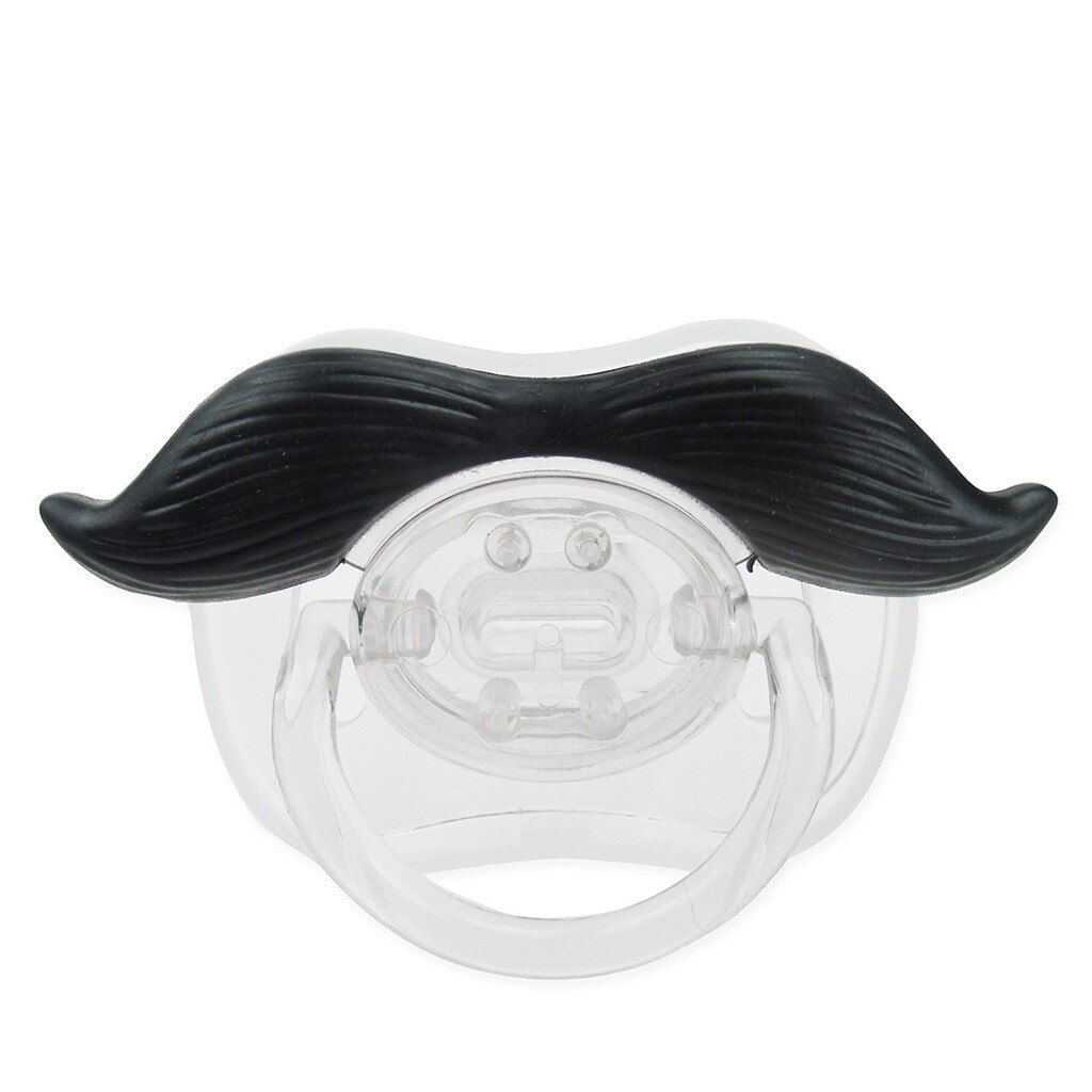 Mustache Pacifier Funny Baby Pacifier